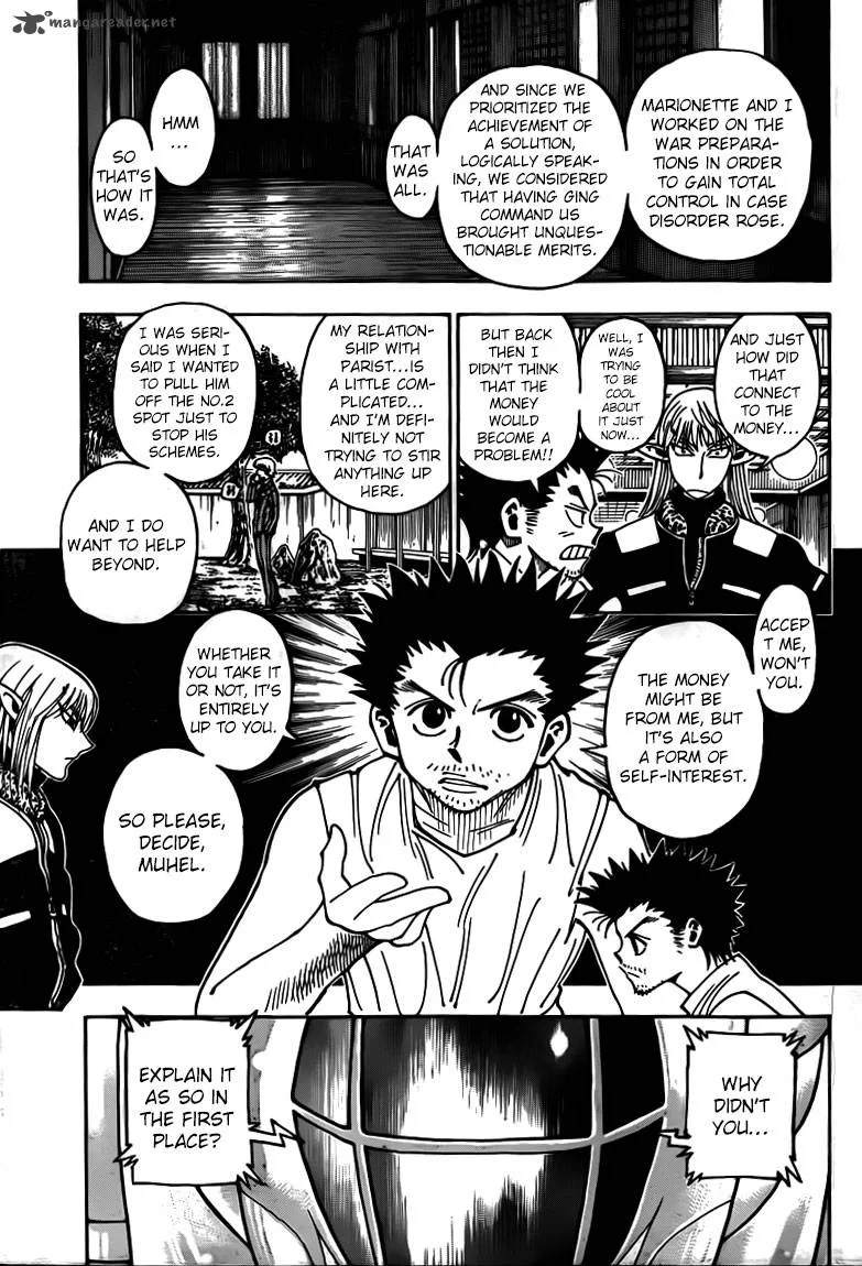 Hunter X Hunter Chapter 347 page 17