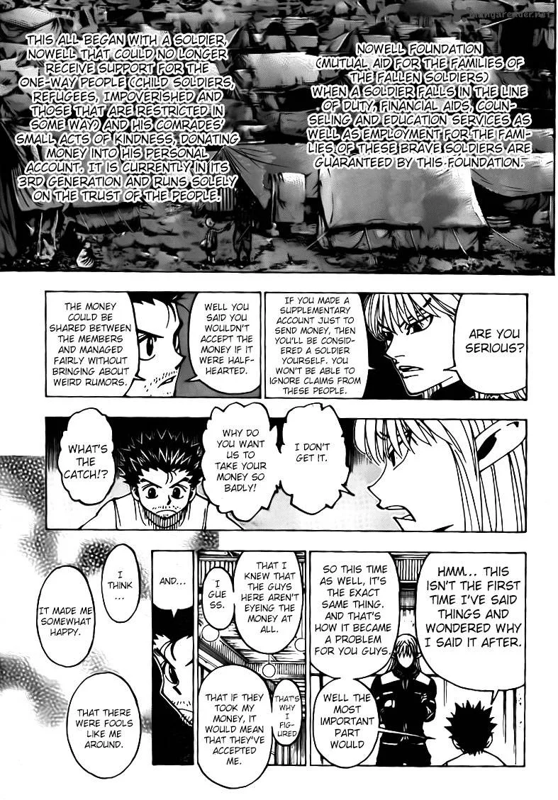 Hunter X Hunter Chapter 347 page 15