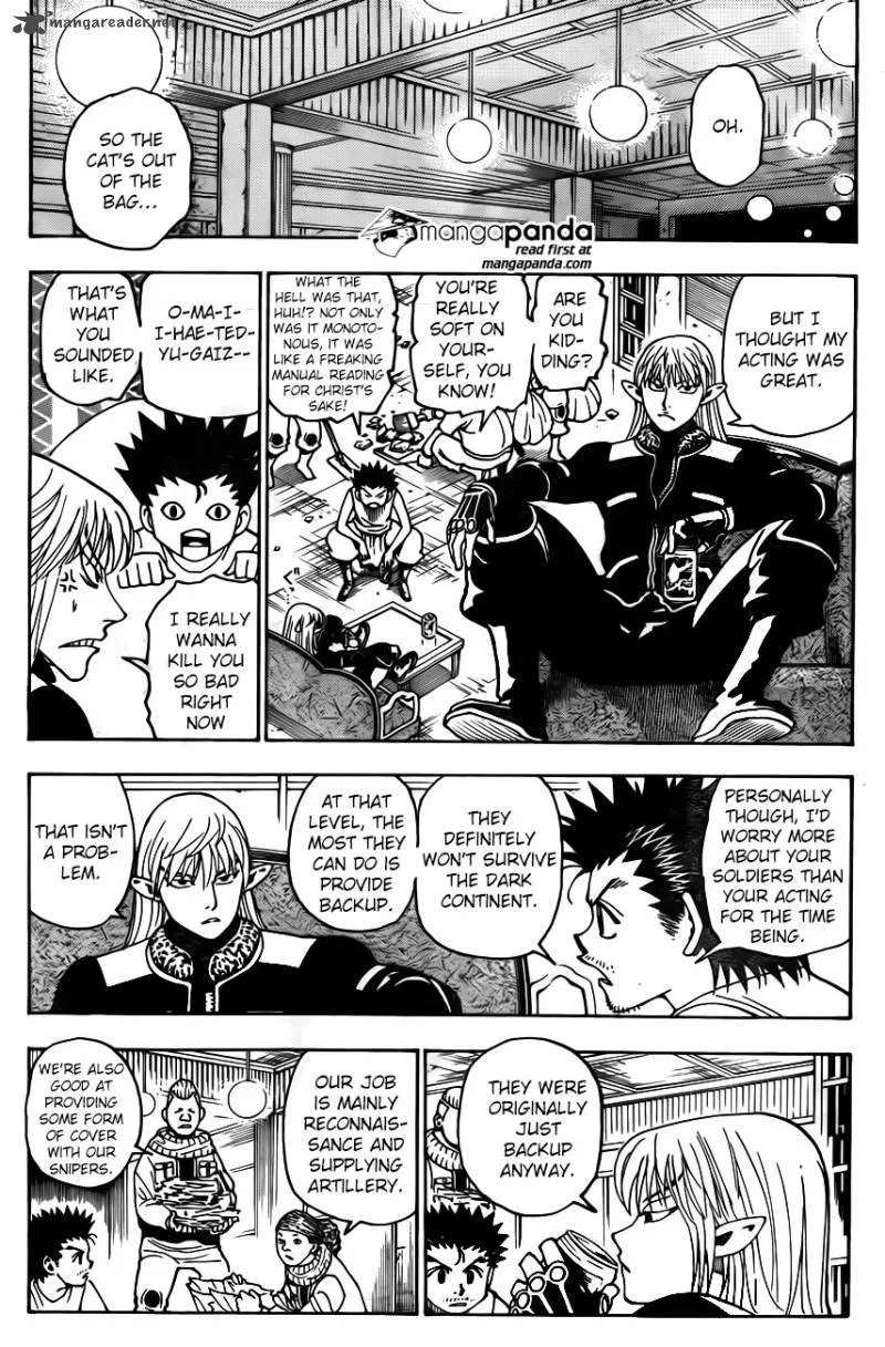 Hunter X Hunter Chapter 347 page 11