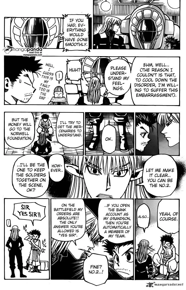 Hunter X Hunter Chapter 347 page 18