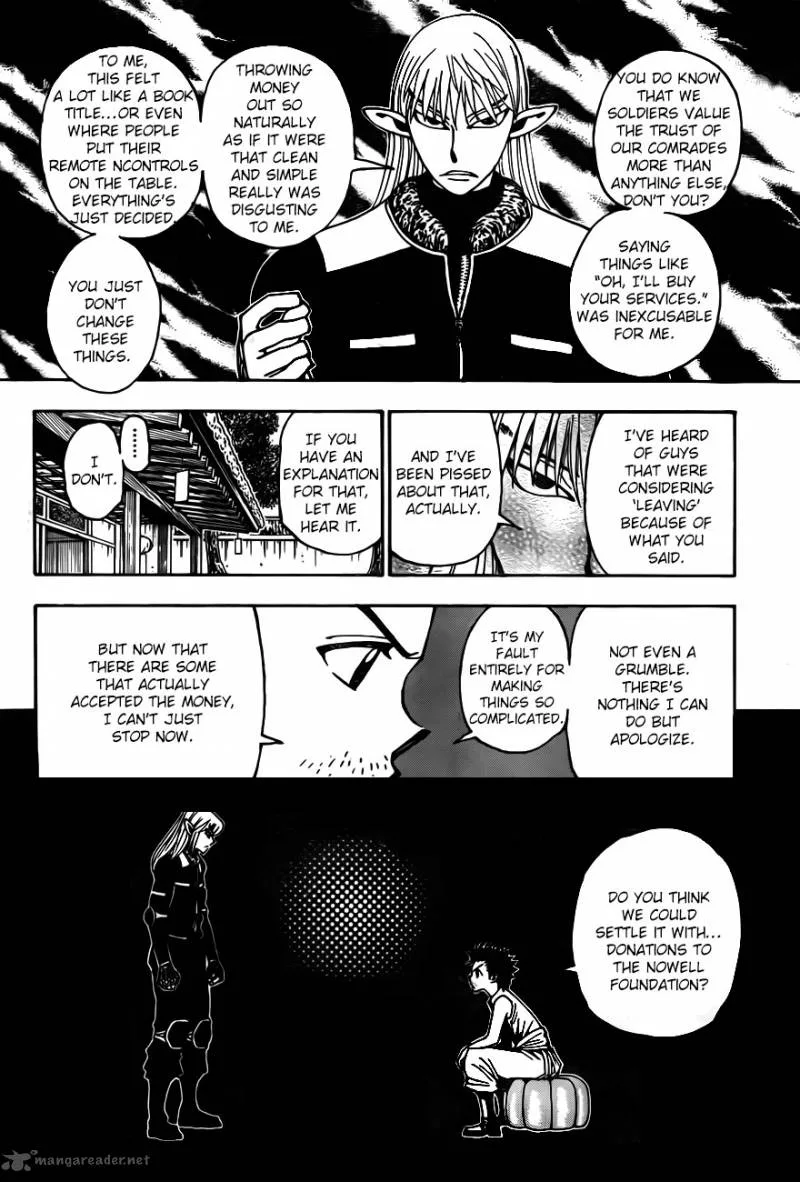 Hunter X Hunter Chapter 347 page 14