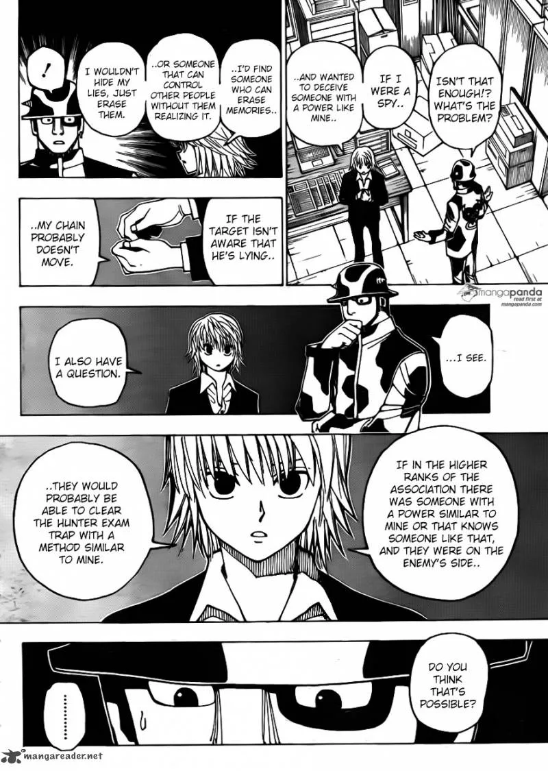 Hunter X Hunter Chapter 348 page 4