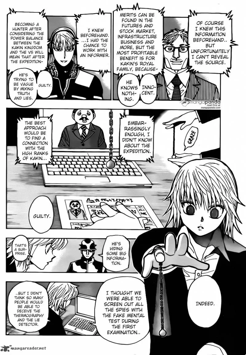 Hunter X Hunter Chapter 348 page 2