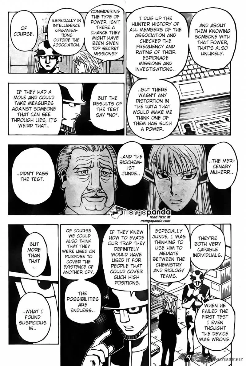 Hunter X Hunter Chapter 348 page 14