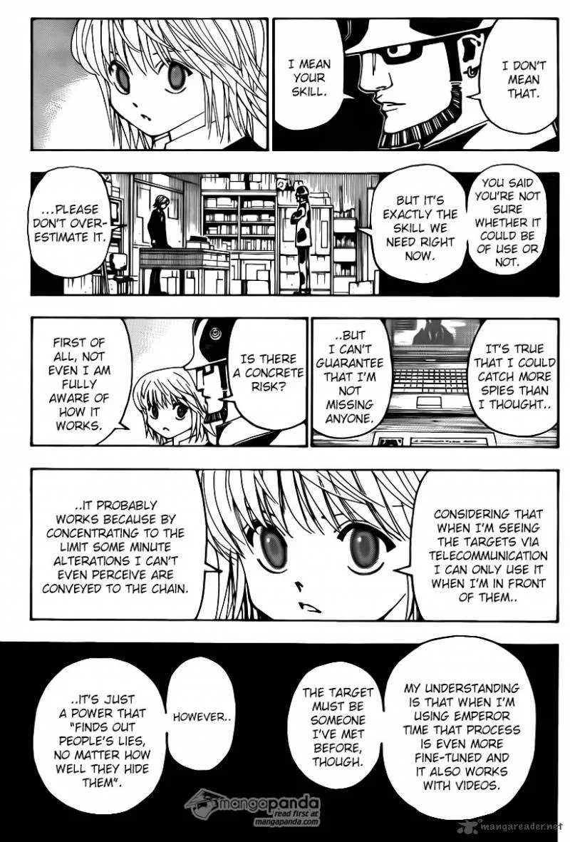 Hunter X Hunter Chapter 348 page 3