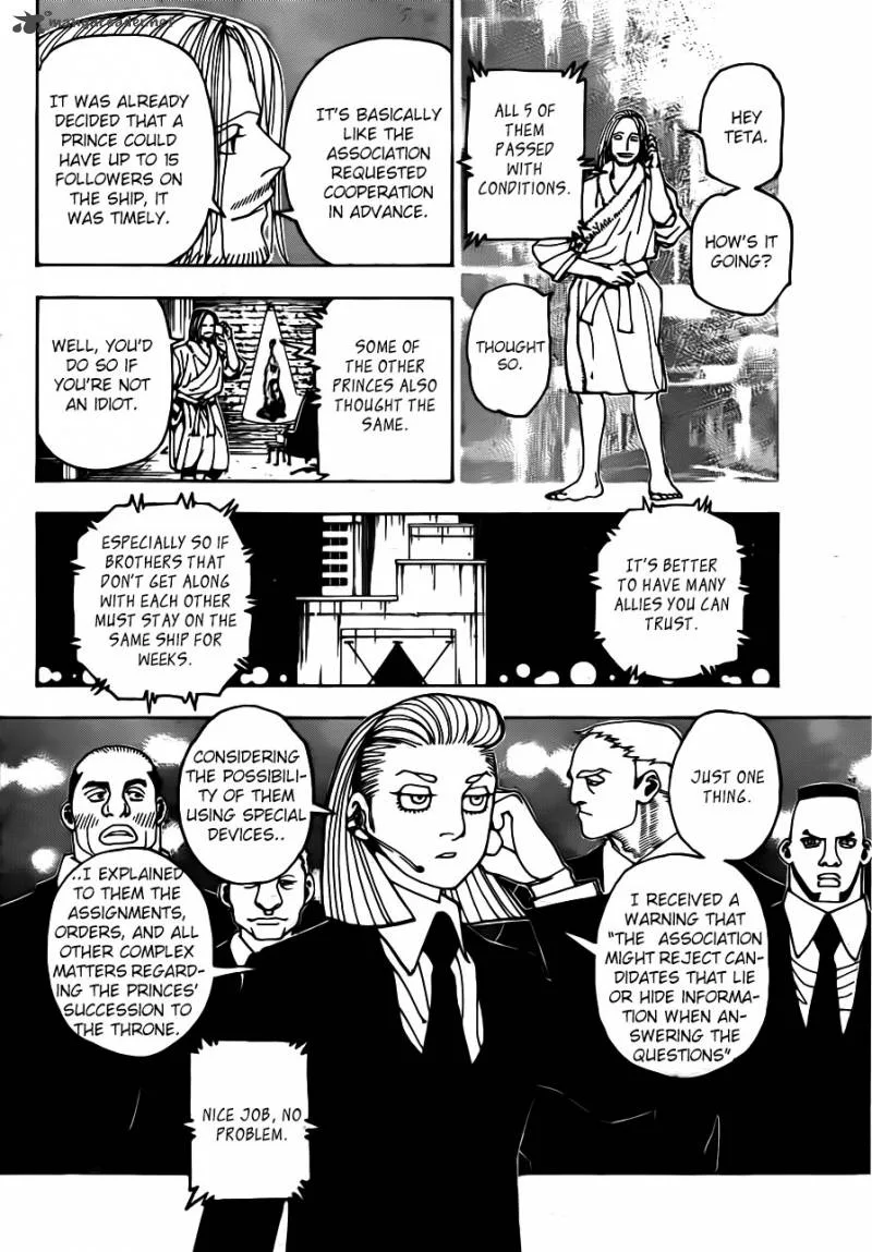 Hunter X Hunter Chapter 348 page 10