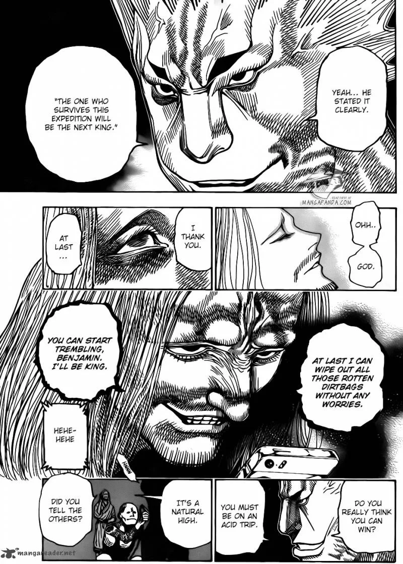 Hunter X Hunter Chapter 348 page 7