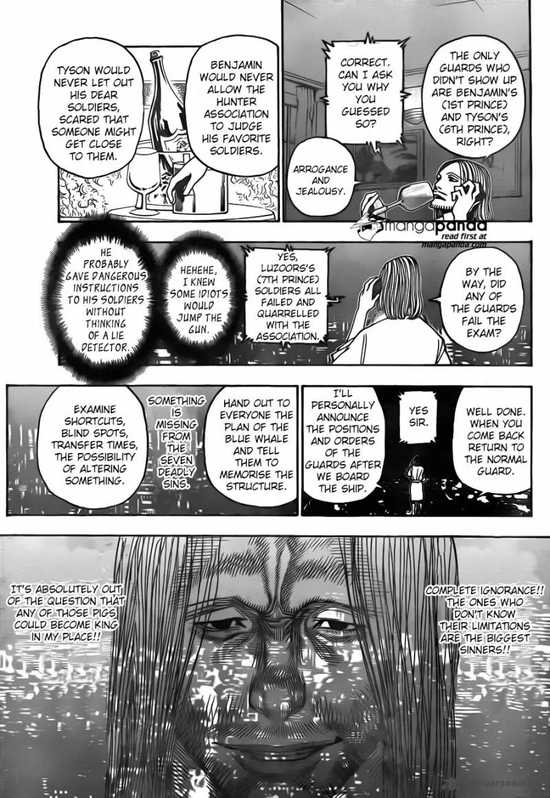 Hunter X Hunter Chapter 348 page 11