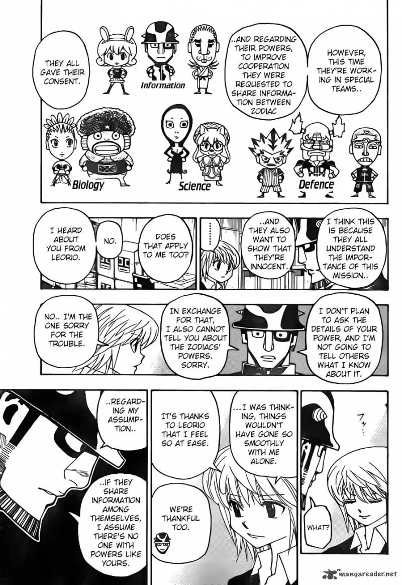 Hunter X Hunter Chapter 348 page 13