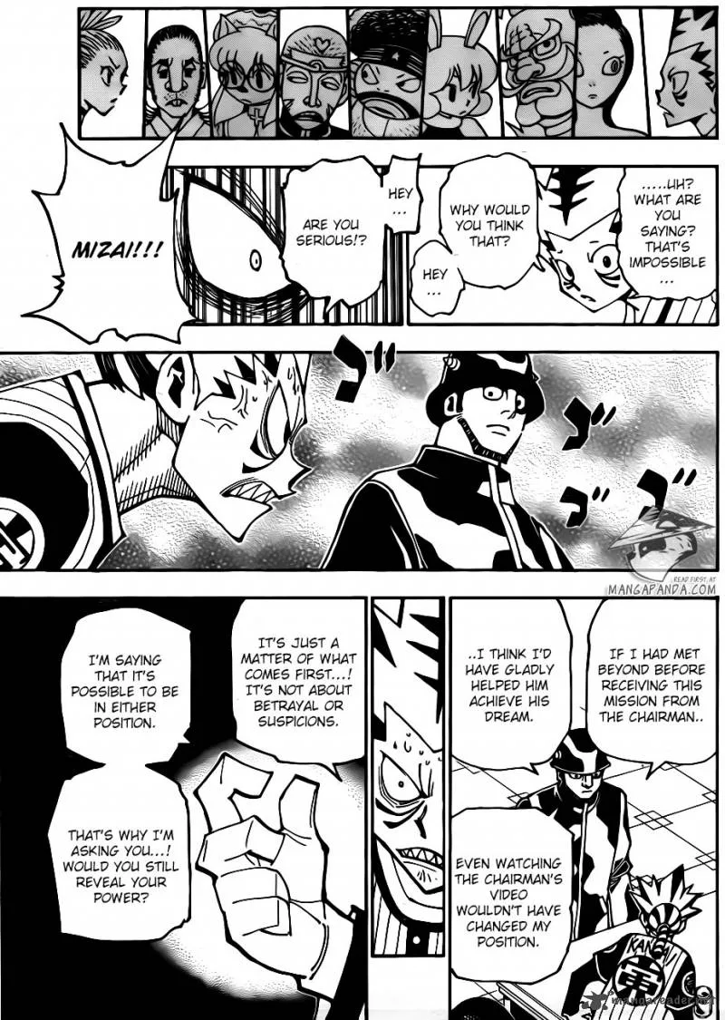 Hunter X Hunter Chapter 348 page 17