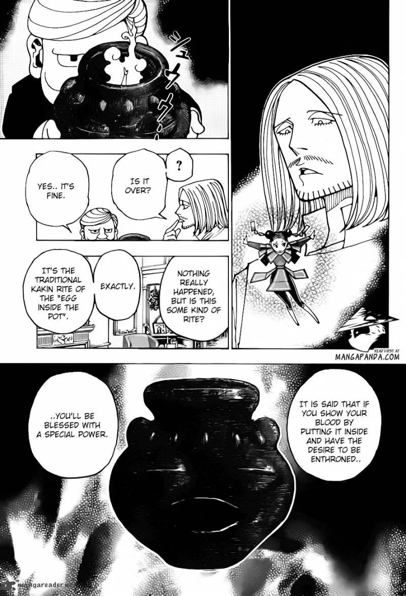 Hunter X Hunter Chapter 349 page 8