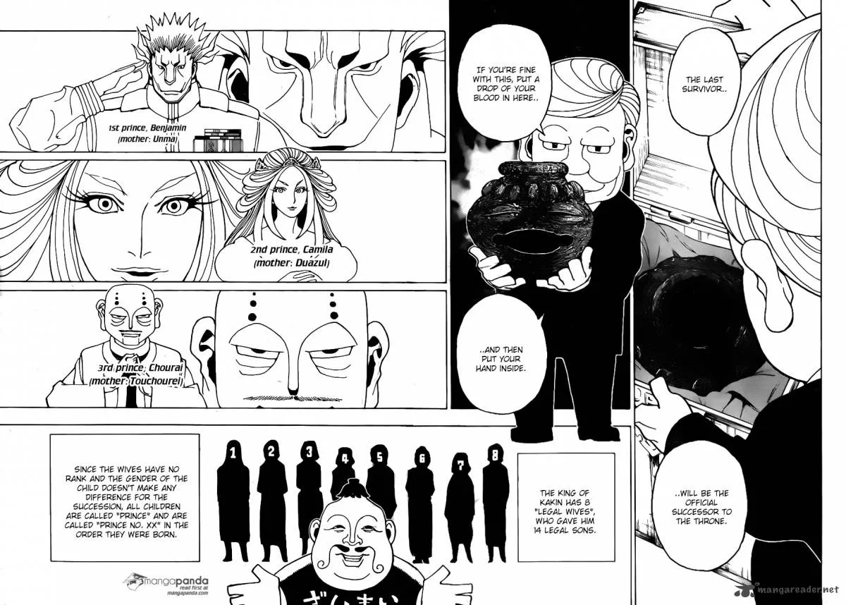 Hunter X Hunter Chapter 349 page 2