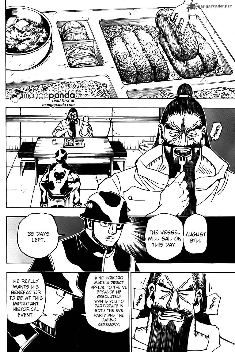 Hunter X Hunter Chapter 349 page 11