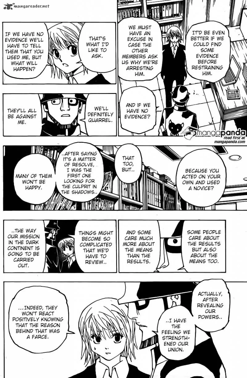Hunter X Hunter Chapter 349 page 17