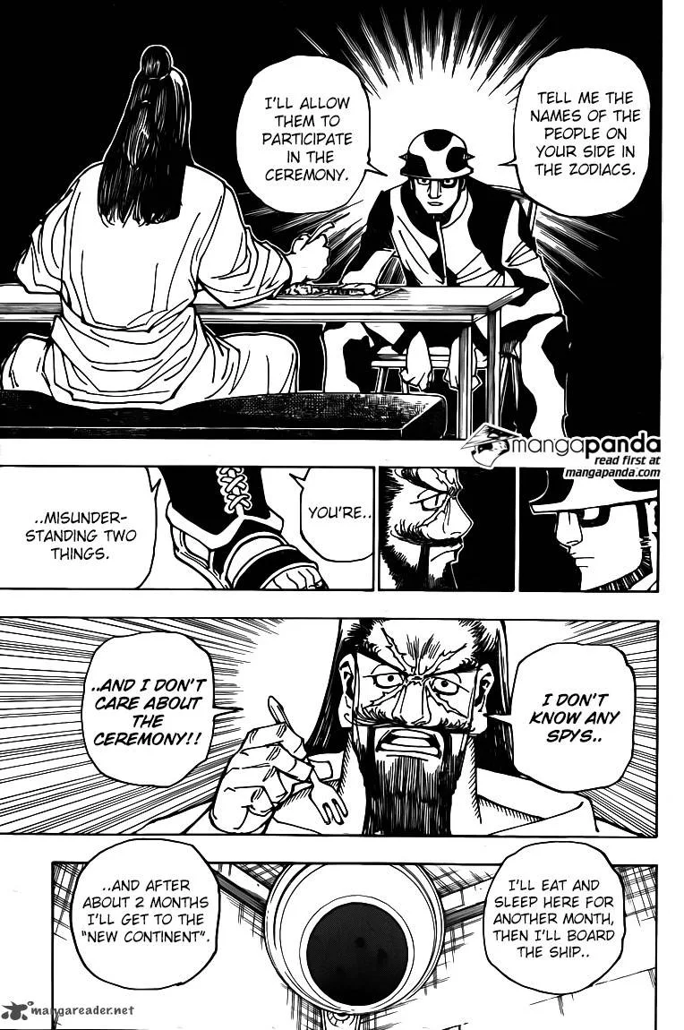 Hunter X Hunter Chapter 349 page 12