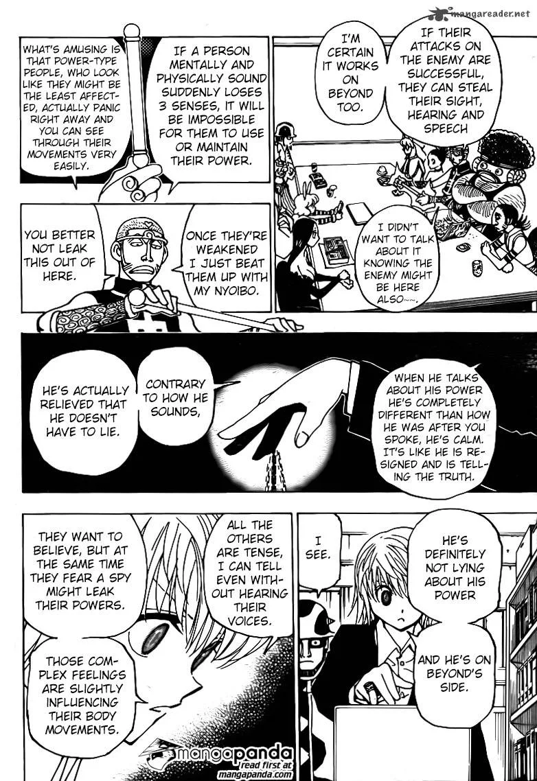 Hunter X Hunter Chapter 349 page 15