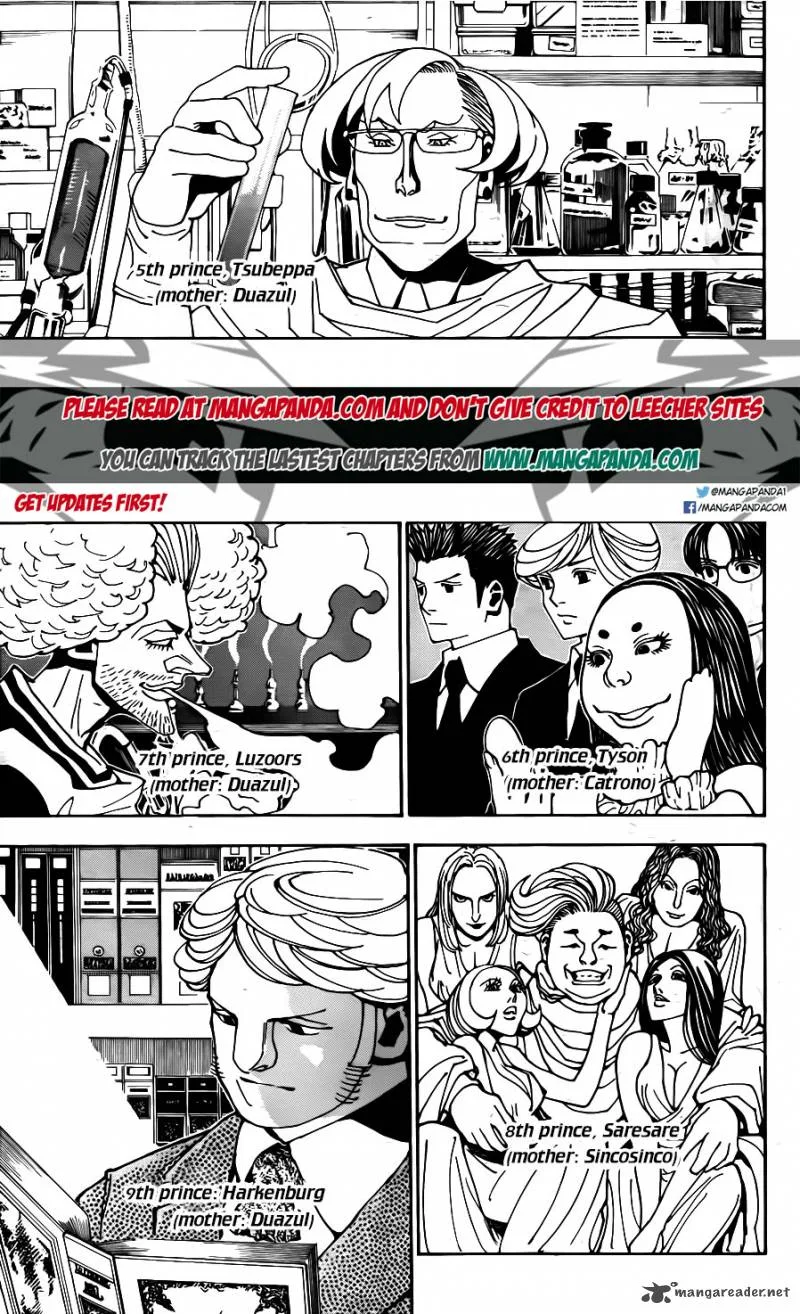 Hunter X Hunter Chapter 349 page 4