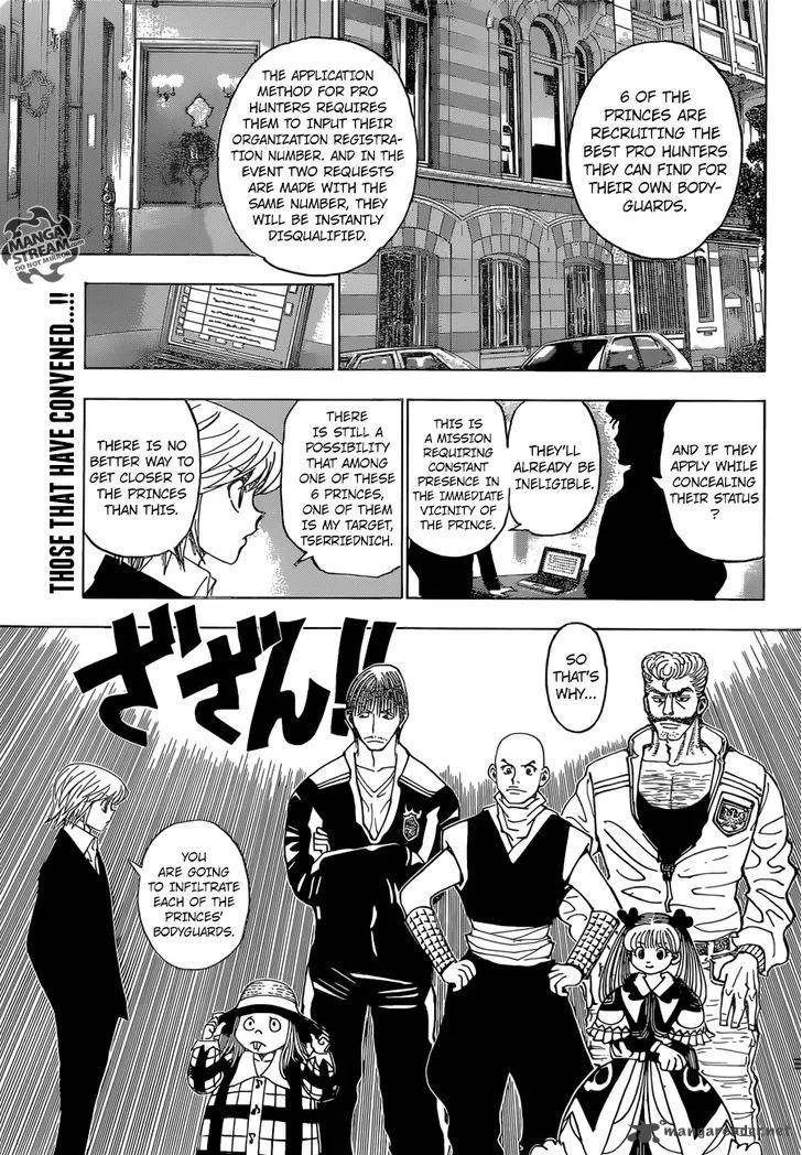 Hunter X Hunter Chapter 350 page 2