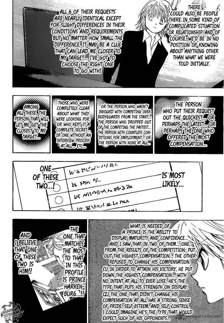 Hunter X Hunter Chapter 350 page 7
