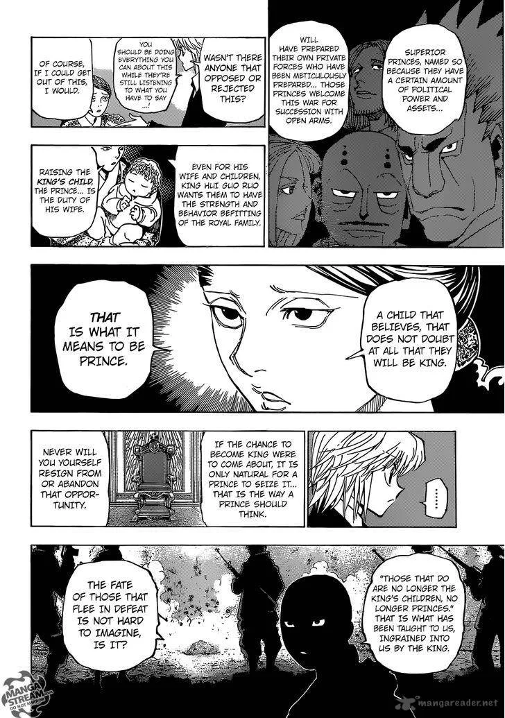 Hunter X Hunter Chapter 350 page 15