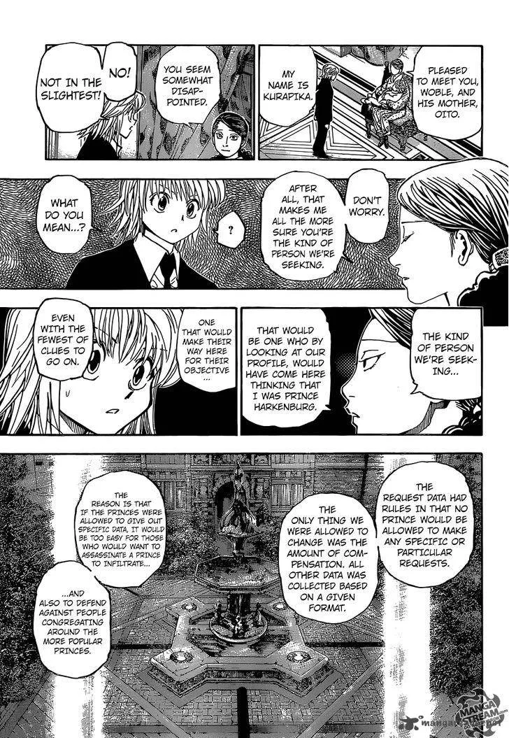 Hunter X Hunter Chapter 350 page 12