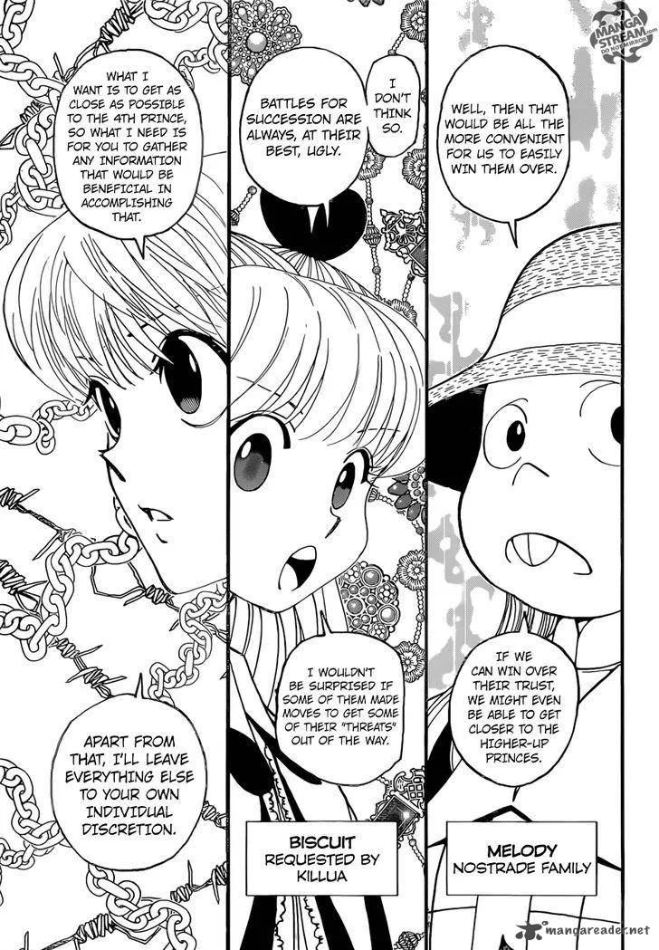Hunter X Hunter Chapter 350 page 4