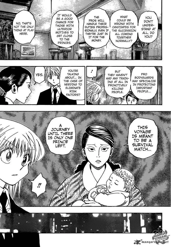 Hunter X Hunter Chapter 350 page 14