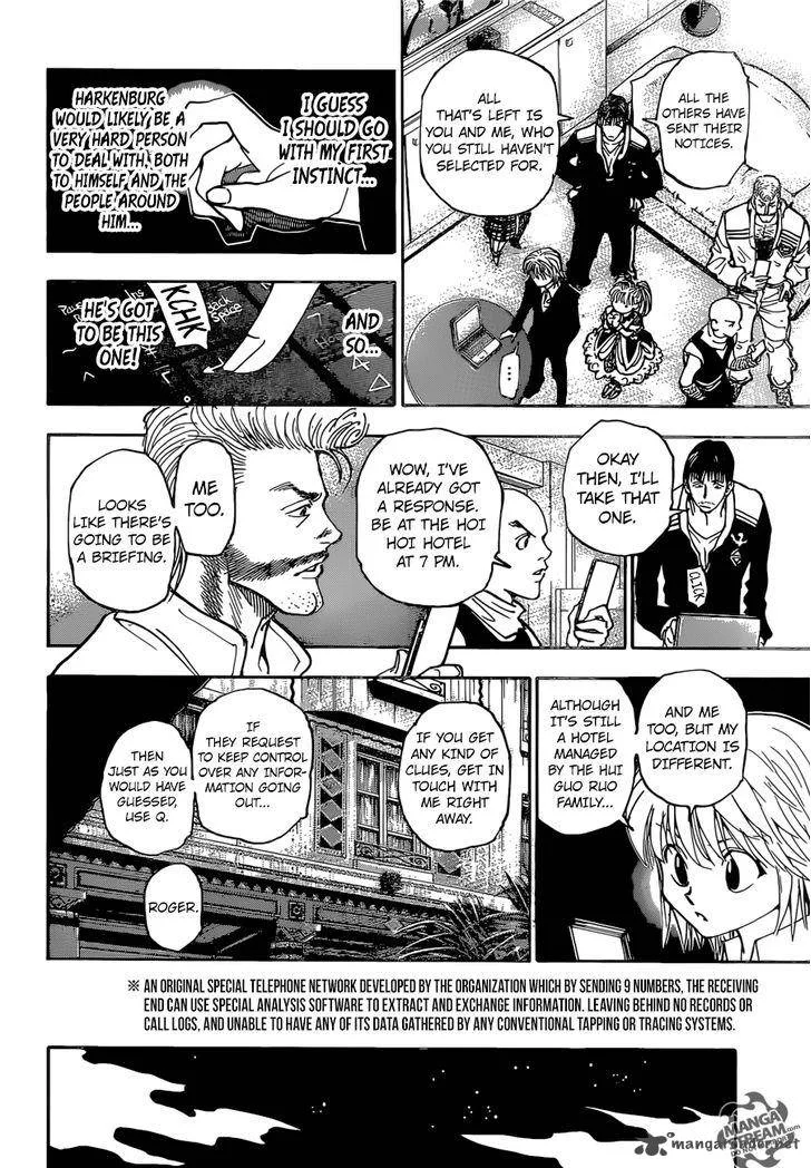 Hunter X Hunter Chapter 350 page 9