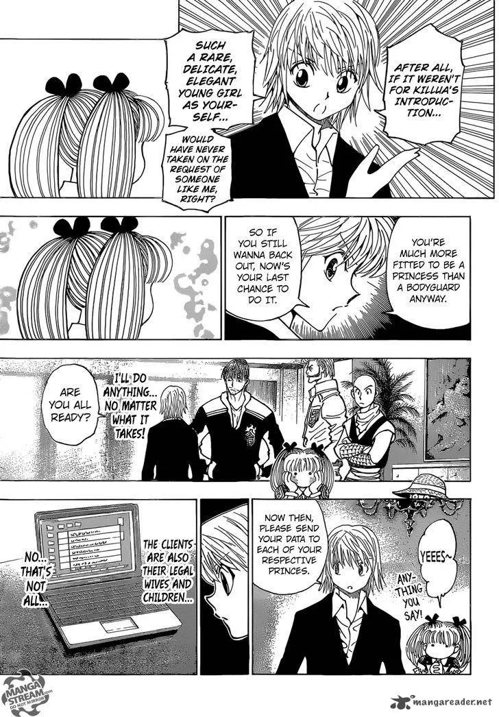 Hunter X Hunter Chapter 350 page 6