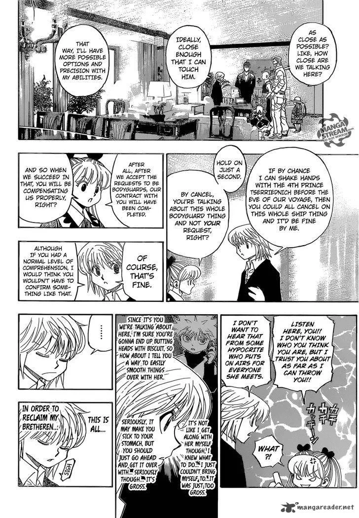 Hunter X Hunter Chapter 350 page 5
