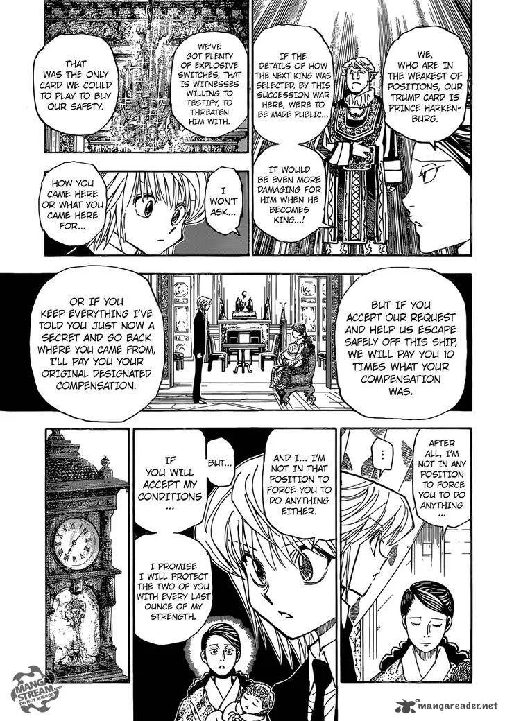 Hunter X Hunter Chapter 350 page 16