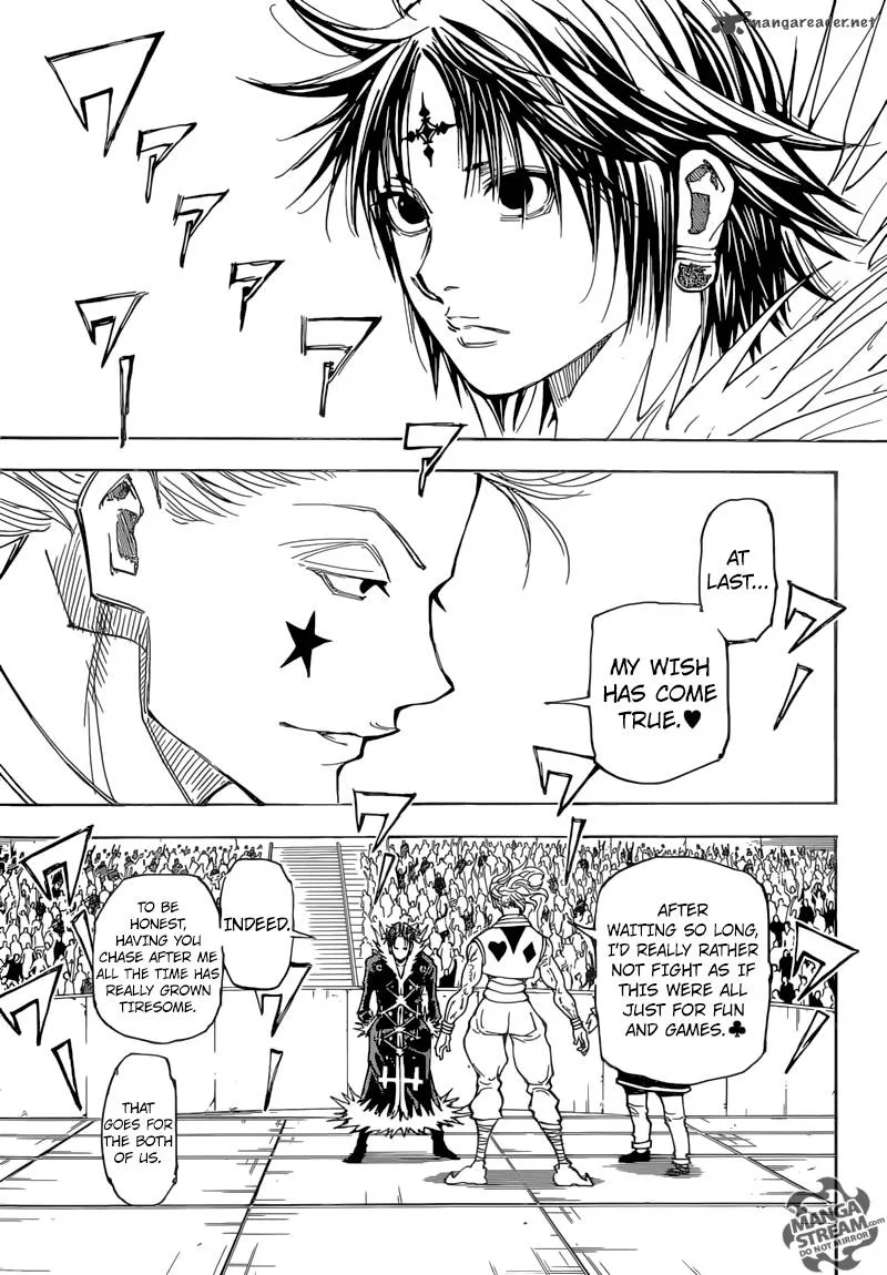 Hunter X Hunter Chapter 351 page 4