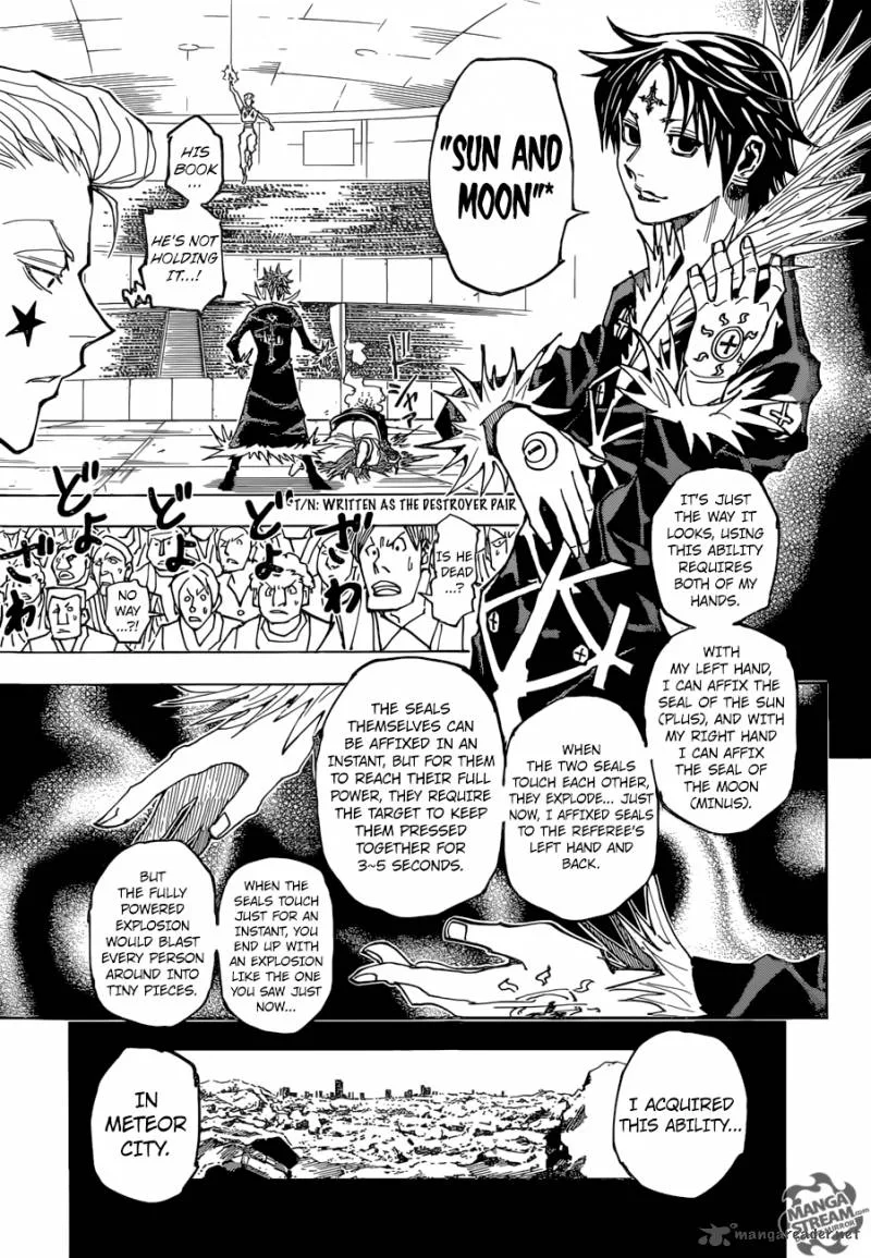 Hunter X Hunter Chapter 351 page 16