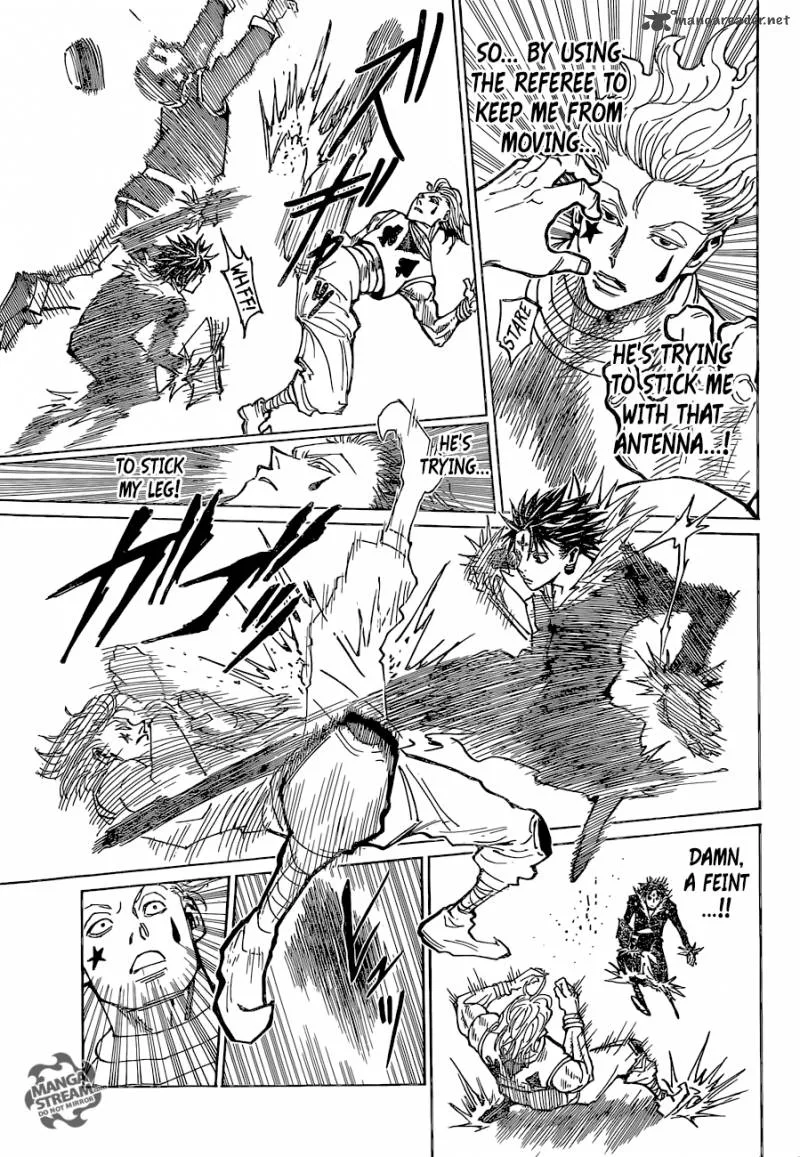 Hunter X Hunter Chapter 351 page 10