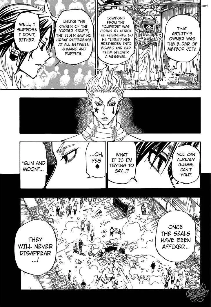 Hunter X Hunter Chapter 352 page 11