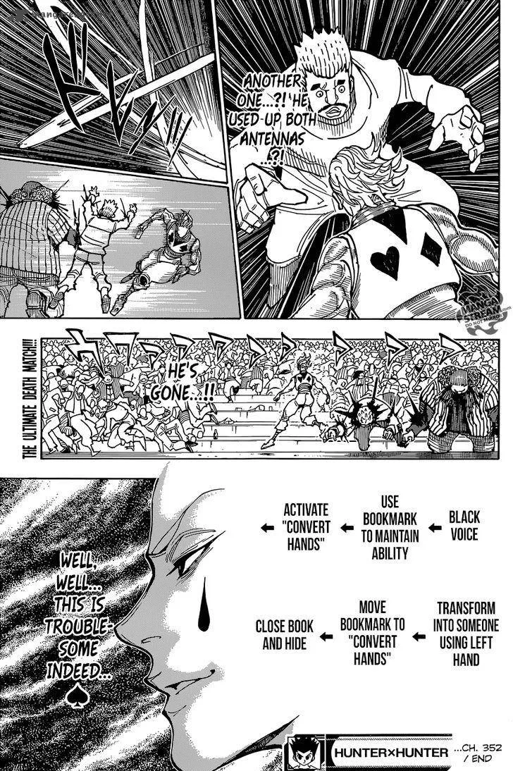 Hunter X Hunter Chapter 352 page 19
