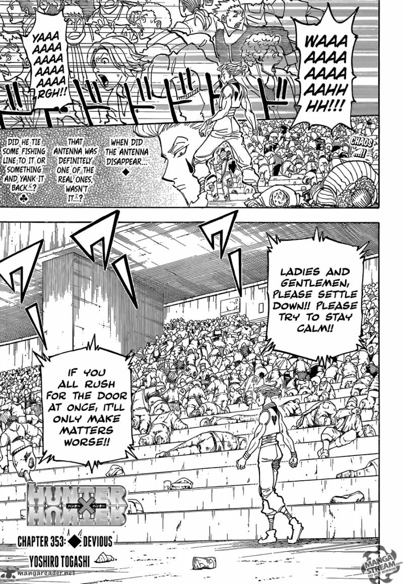 Hunter X Hunter Chapter 353 page 1