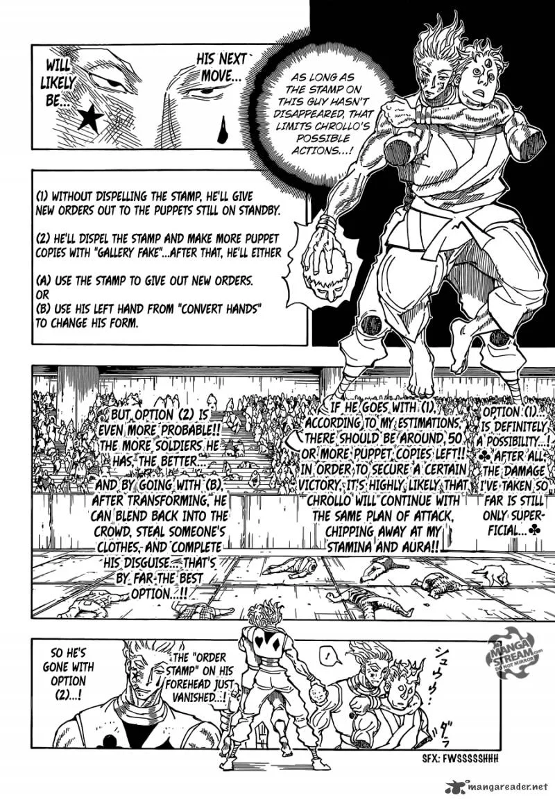 Hunter X Hunter Chapter 354 page 8