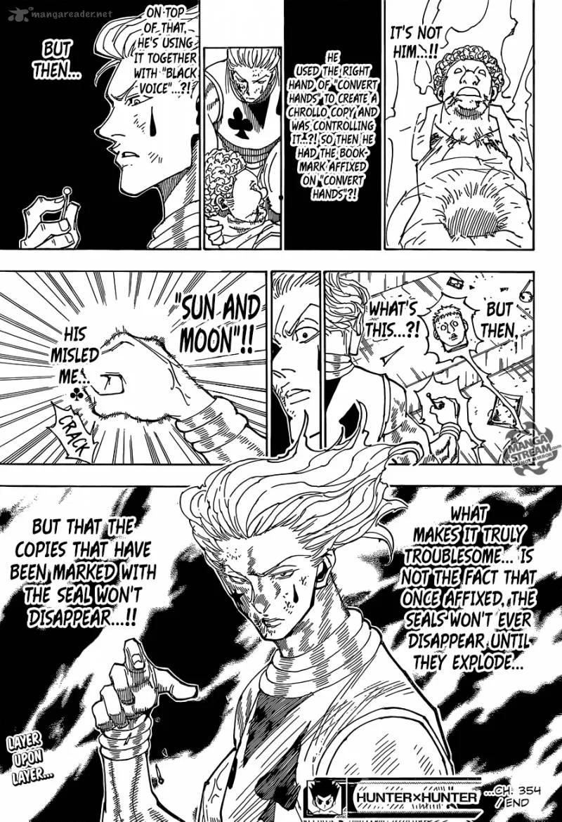 Hunter X Hunter Chapter 354 page 19