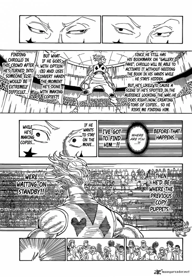 Hunter X Hunter Chapter 354 page 9