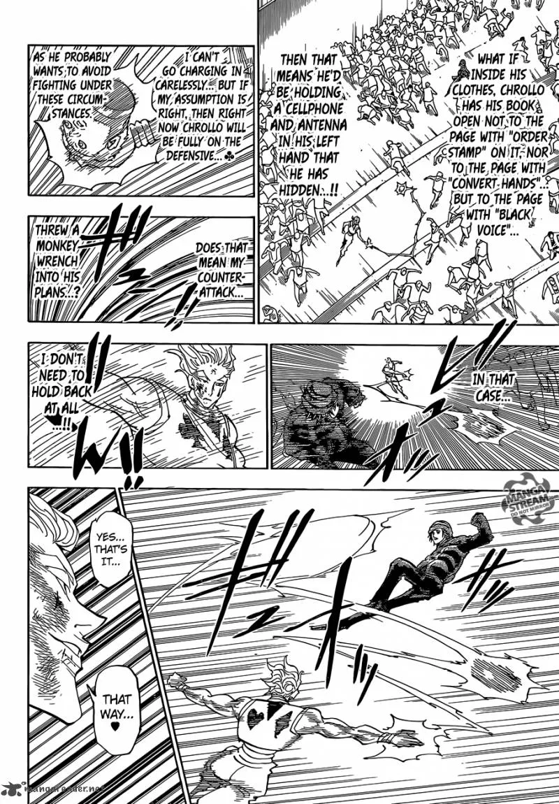 Hunter X Hunter Chapter 354 page 12