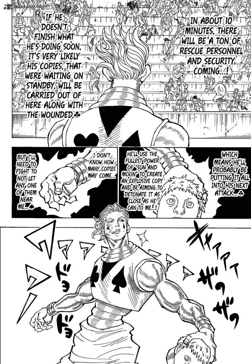 Hunter X Hunter Chapter 355 page 4