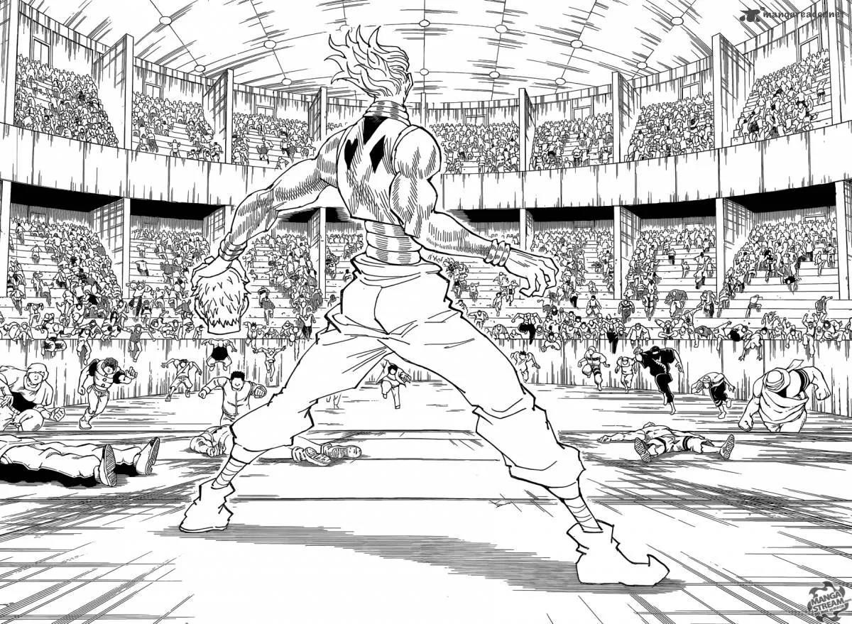 Hunter X Hunter Chapter 355 page 8