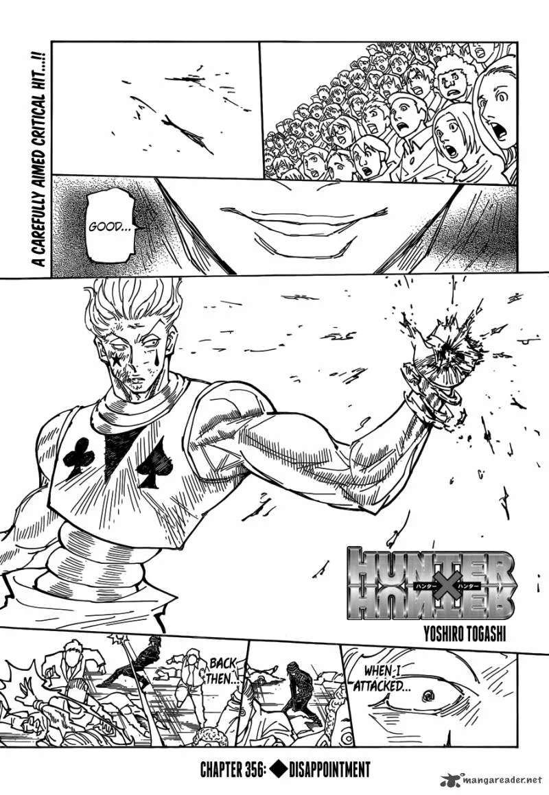 Hunter X Hunter Chapter 356 page 1