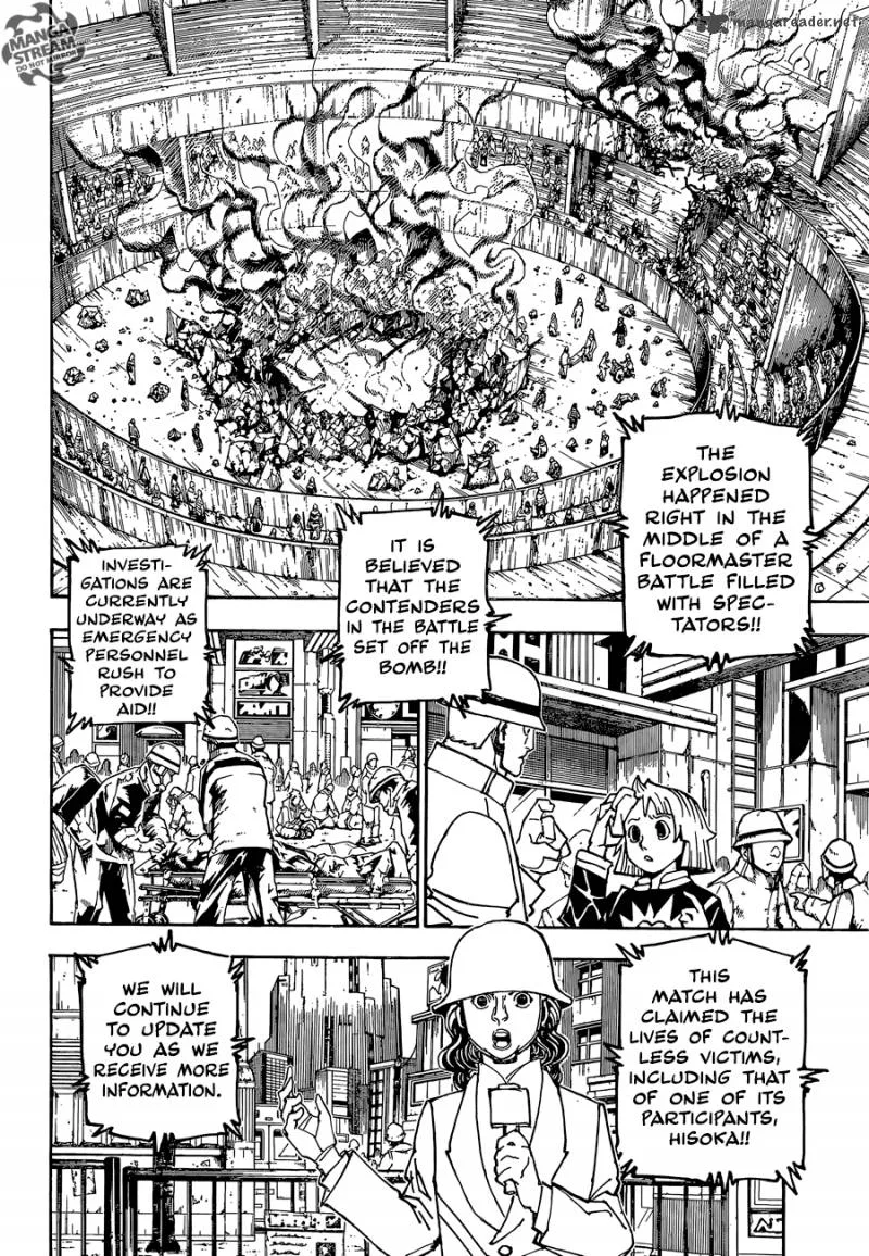 Hunter X Hunter Chapter 357 page 2