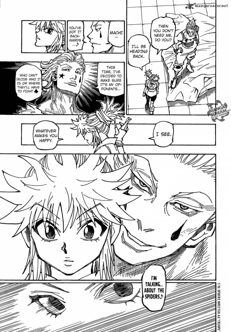 Hunter X Hunter Chapter 357 page 13
