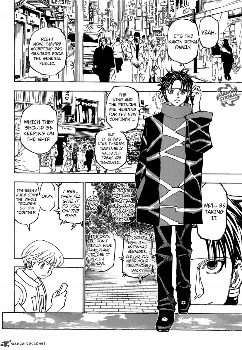 Hunter X Hunter Chapter 357 page 16