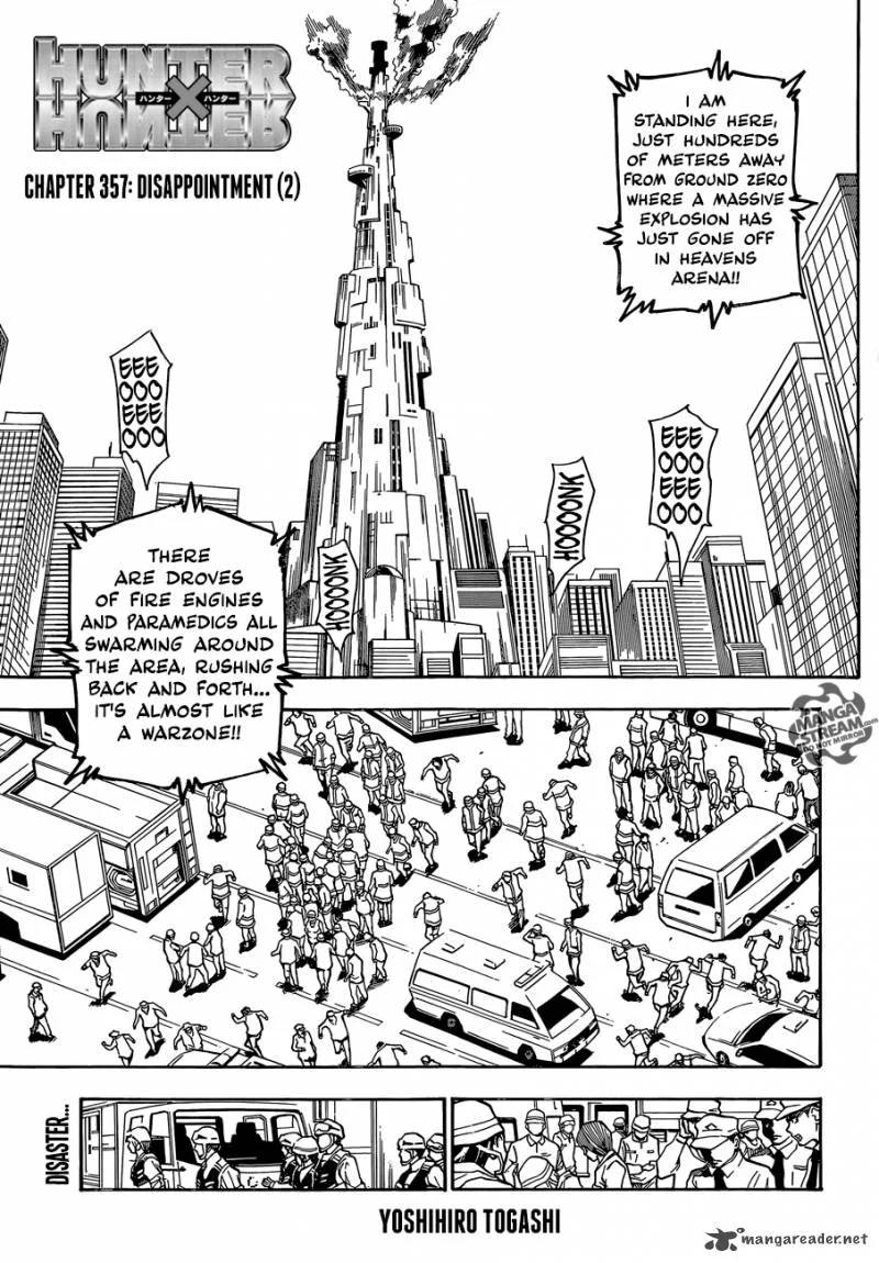 Hunter X Hunter Chapter 357 page 1