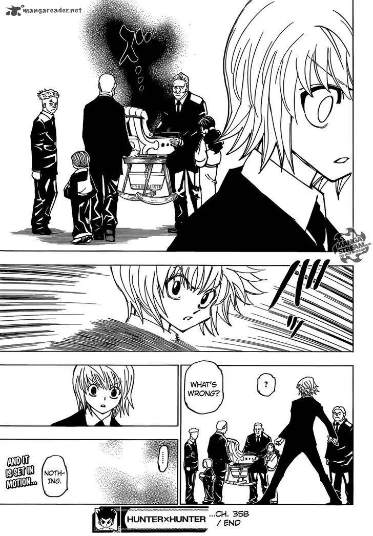 Hunter X Hunter Chapter 358 page 18