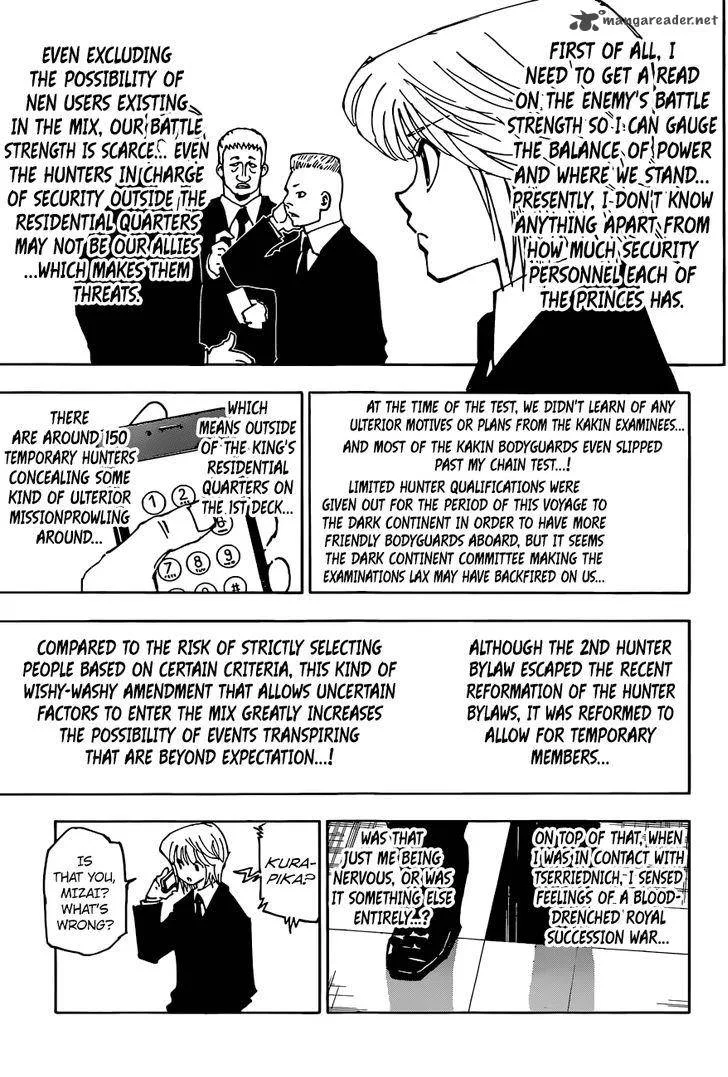 Hunter X Hunter Chapter 358 page 14